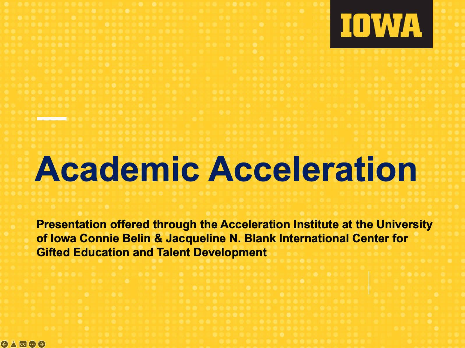 Acceleration PowerPoint