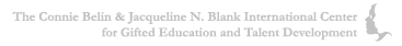 Belin-Blank Center Logo